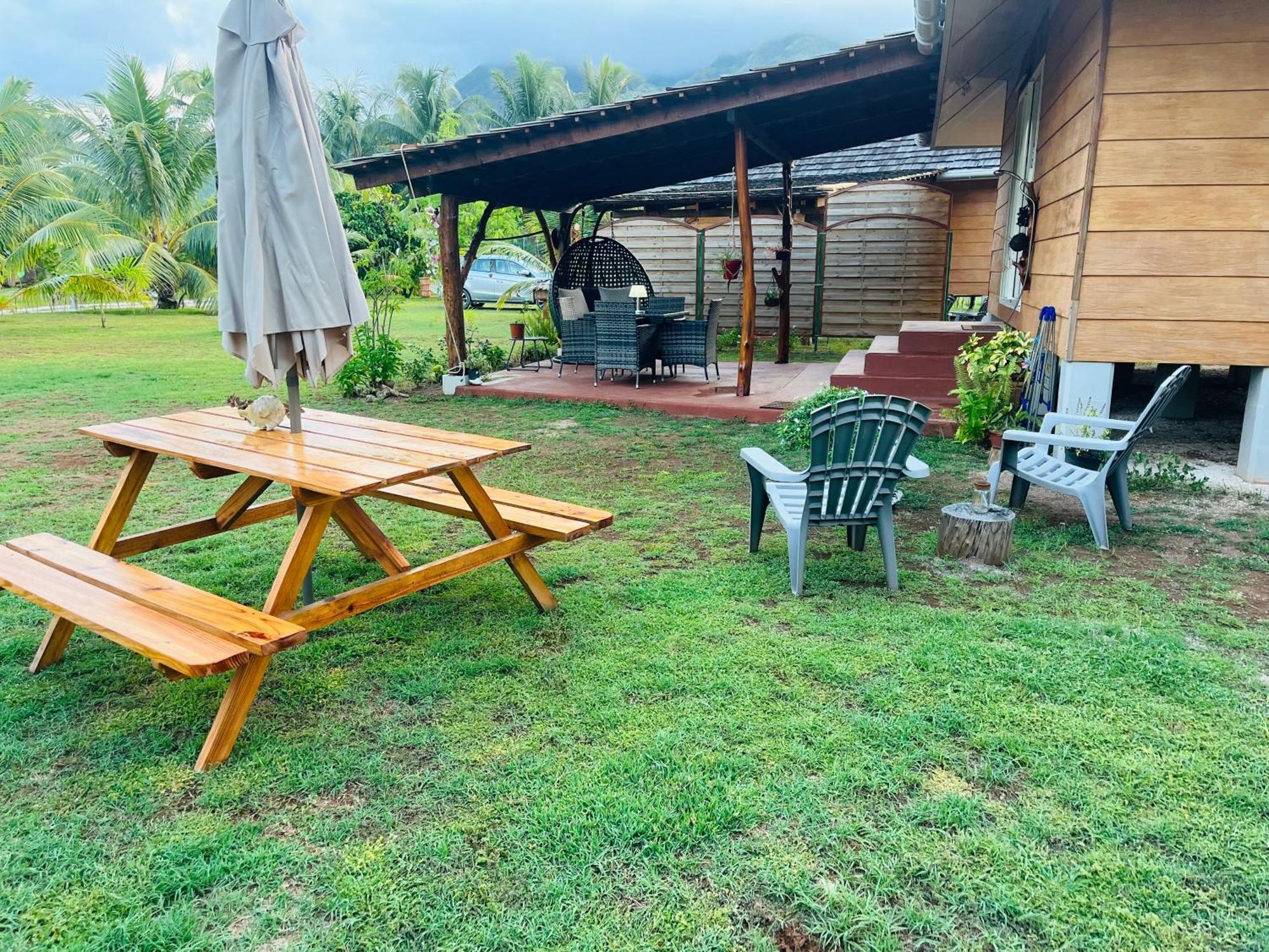 Bungalow Teipo Teavaro ภายนอก รูปภาพ